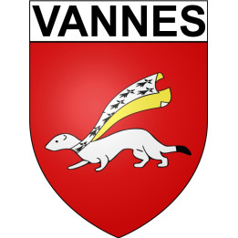 Stickers coat of arms Bazas adhesive sticker