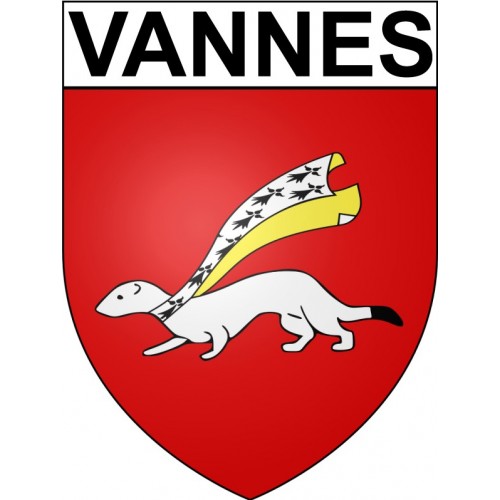 Stickers coat of arms Bazas adhesive sticker