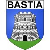 Bastia 20 ville Stickers blason autocollant adhésif