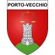 Stickers coat of arms Ajaccio adhesive sticker