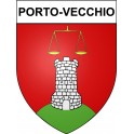 Pegatinas escudo de armas de Ajaccio adhesivo de la etiqueta engomada