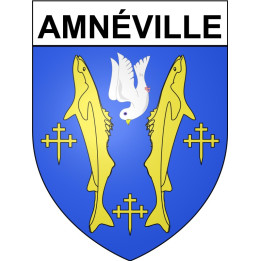 Amnéville 57 ville Stickers blason autocollant adhésif