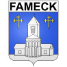 Amnéville Sticker wappen, gelsenkirchen, augsburg, klebender aufkleber