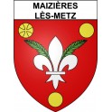 Pegatinas escudo de armas de Amnéville adhesivo de la etiqueta engomada
