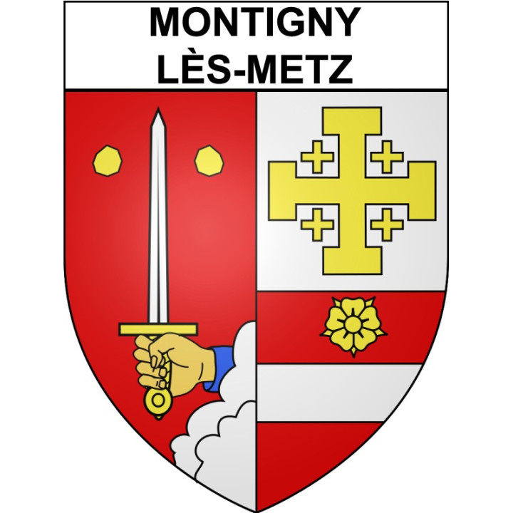 Stickers coat of arms Amnéville adhesive sticker