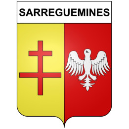 Amnéville Sticker wappen, gelsenkirchen, augsburg, klebender aufkleber