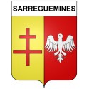 Sarreguemines 57 ville Stickers blason autocollant adhésif