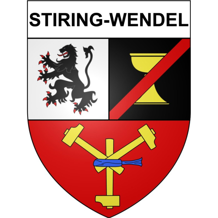 Amnéville Sticker wappen, gelsenkirchen, augsburg, klebender aufkleber