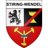 Stiring-Wendel 57 ville Stickers blason autocollant adhésif