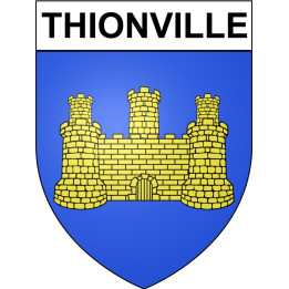 Thionville 57 ville Stickers blason autocollant adhésif