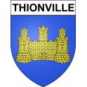 Thionville 57 ville Stickers blason autocollant adhésif