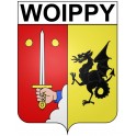 Woippy 57 ville Stickers blason autocollant adhésif