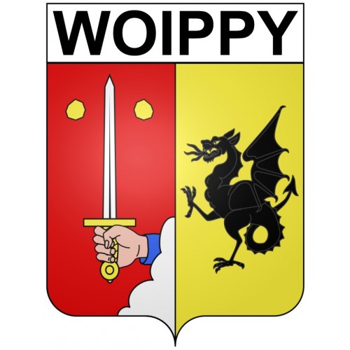 Amnéville Sticker wappen, gelsenkirchen, augsburg, klebender aufkleber