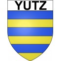 Yutz 57 ville Stickers blason autocollant adhésif