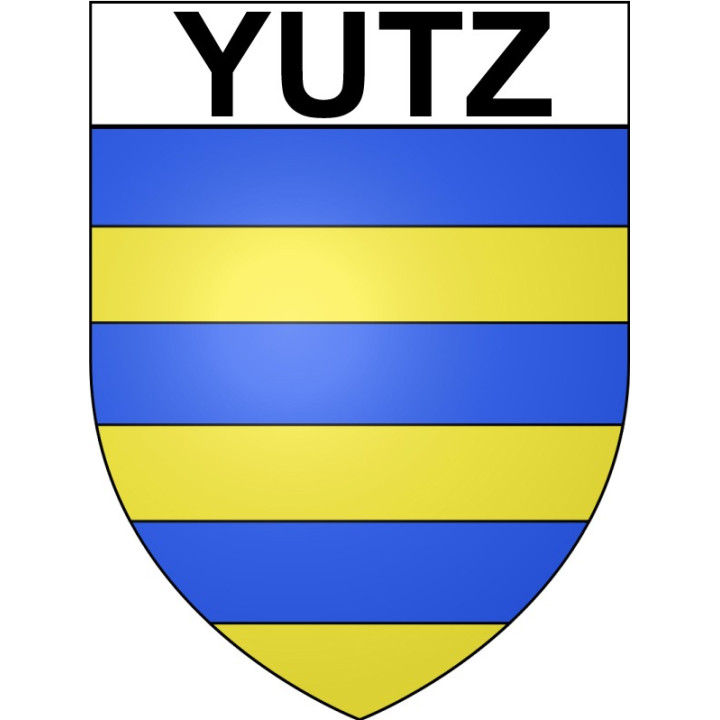 Yutz 57 ville Stickers blason autocollant adhésif