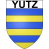 Yutz 57 ville Stickers blason autocollant adhésif