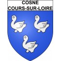 Cosne-Cours-sur-Loire 58 ville Stickers blason autocollant adhésif
