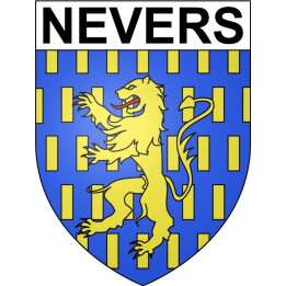 Nevers 58 ville Stickers blason autocollant adhésif