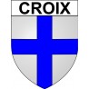 Croix 59 ville Stickers blason autocollant adhésif
