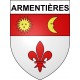 Stickers coat of arms Bazas adhesive sticker