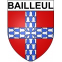 Bailleul 59 ville Stickers blason autocollant adhésif