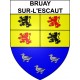 Bruay-sur-l'Escaut 59 ville Stickers blason autocollant adhésif