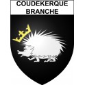 Stickers coat of arms Bazas adhesive sticker
