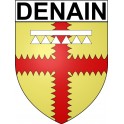 Denain 59 ville Stickers blason autocollant adhésif