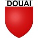 Douai 59 ville Stickers blason autocollant adhésif
