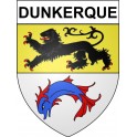 Dunkerque 59 ville Stickers blason autocollant adhésif
