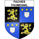 Bazas Sticker wappen, gelsenkirchen, augsburg, klebender aufkleber