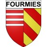Stickers coat of arms Bazas adhesive sticker
