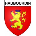 Haubourdin 59 ville Stickers blason autocollant adhésif