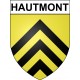 Hautmont 59 ville Stickers blason autocollant adhésif
