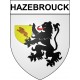 Hazebrouck  59 ville Stickers blason autocollant adhésif