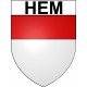 Hem 59 ville Stickers blason autocollant adhésif
