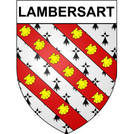 Stickers coat of arms Bazas adhesive sticker