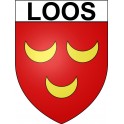 Loos 59 ville Stickers blason autocollant adhésif