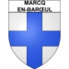 Marcq-en-Barœul 59 ville Stickers blason autocollant adhésif