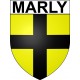 Stickers coat of arms Bazas adhesive sticker