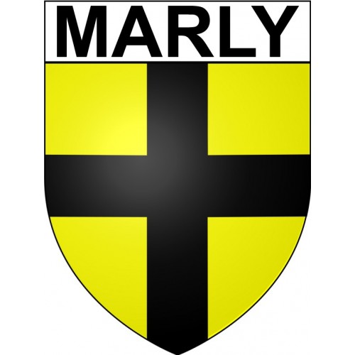 Stickers coat of arms Bazas adhesive sticker