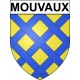 Mouvaux 59 ville Stickers blason autocollant adhésif