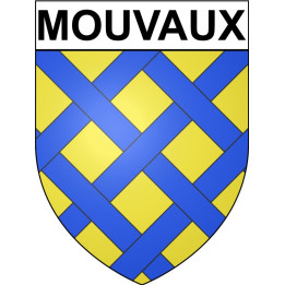 Mouvaux 59 ville Stickers blason autocollant adhésif