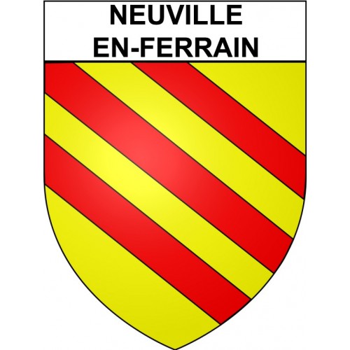Neuville-en-Ferrain 59 ville Stickers blason autocollant adhésif