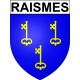 Stickers coat of arms Bazas adhesive sticker