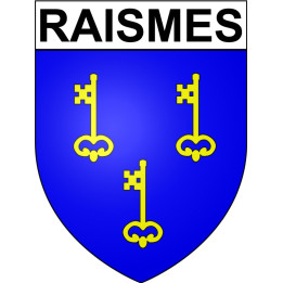 Stickers coat of arms Bazas adhesive sticker