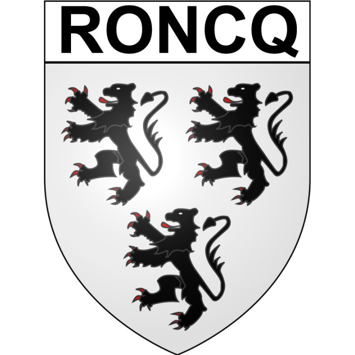 Stickers coat of arms Bazas adhesive sticker
