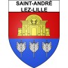 Stickers coat of arms Bazas adhesive sticker