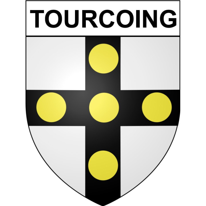 Stickers coat of arms Bazas adhesive sticker