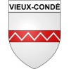 Vieux-Condé 59 ville Stickers blason autocollant adhésif